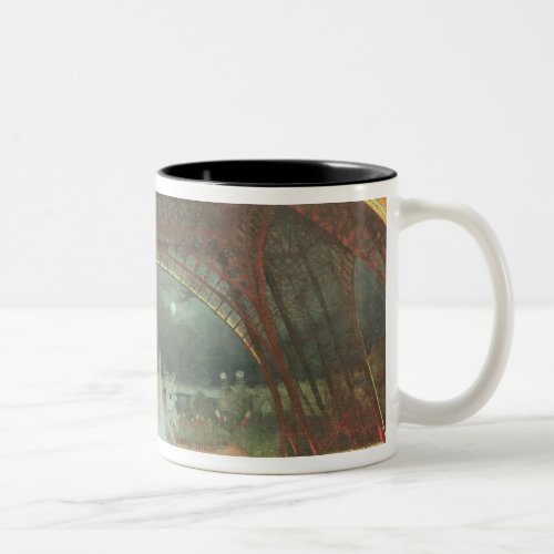 On the esplanade of the Champs de Mars Two_Tone Coffee Mug