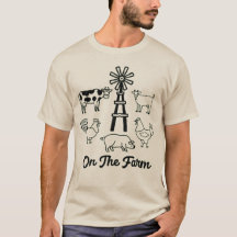 On The Farm - Cute Farm Animals and Windmill