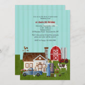 On The Farm Invitation (Front/Back)
