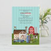 On The Farm Invitation (Standing Front)