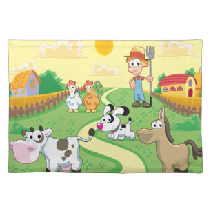 On The Farm Placemat