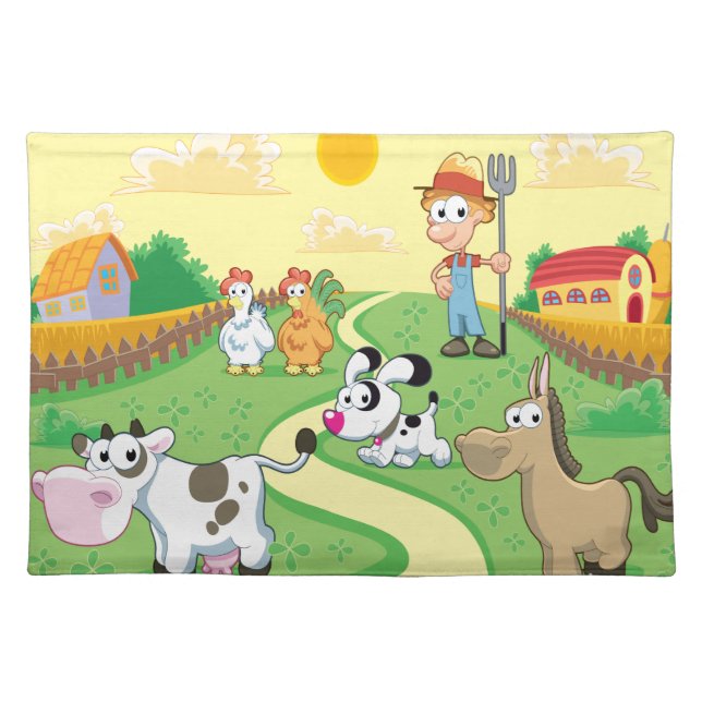 On The Farm Placemat (Front)