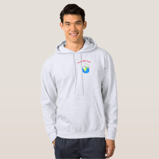 On the Fly Travel Mascot Pretty Pink T-Shirt Hoodie