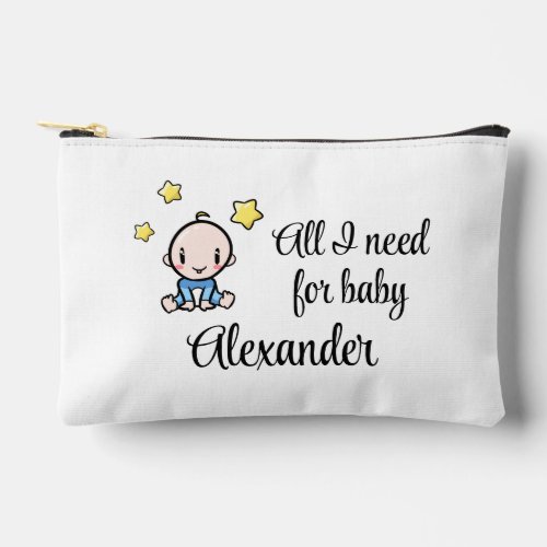 On The Go Bag, Baby Boy, Personalized 