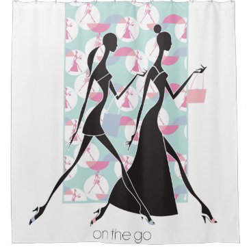ON THE GO Shower Curtain ON THE GO Shower Curtain
