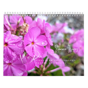 On-The-Go Summer Flowers Calendar
