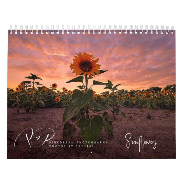 On-The-Go Sunflowers Calendar (Cover)