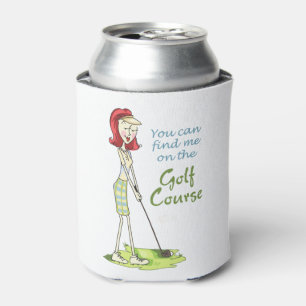 On the Golf Course Can Cooler