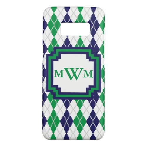 On the Green Argyle Case_Mate Phone Case
