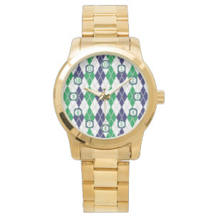 On the Green Argyle Watch