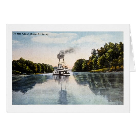 On the Green River, Kentucky Cards (Front Horizontal)