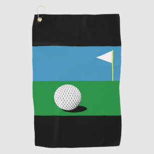 ON THE GREENS  GOLF TOWEL