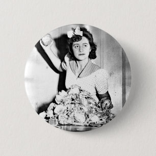 On the Homefront War Effort Button