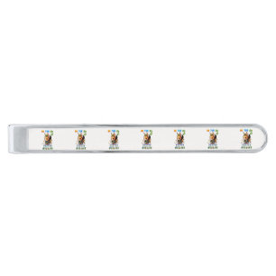 On The Hunt Easter Warrior Silver Finish Tie Bar