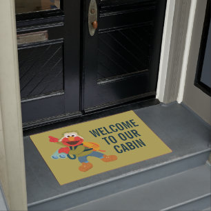 On The Hunt For Hugs Add Your Message Doormat