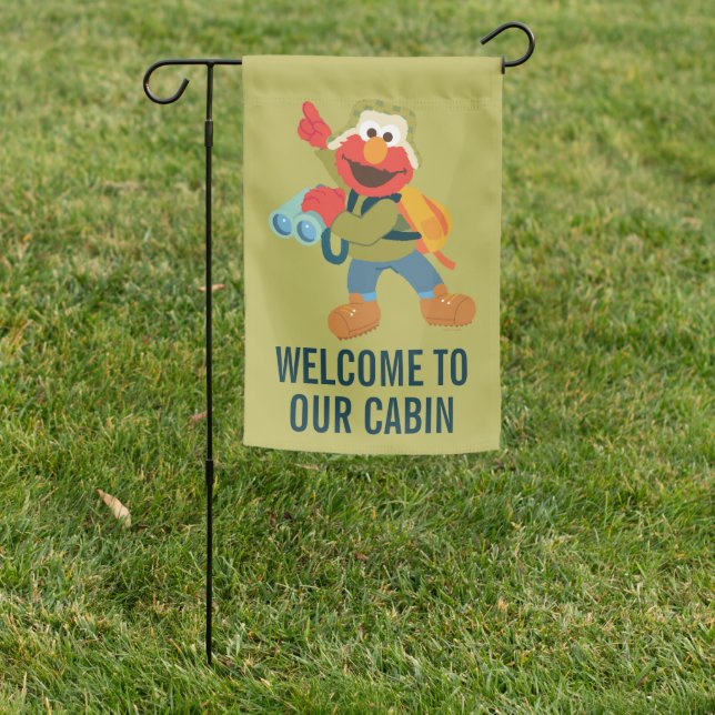 On The Hunt For Hugs | Add Your Message Garden Flag (In SItu)