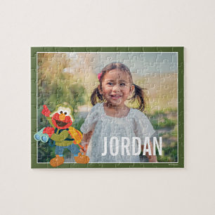 On The Hunt For Hugs Add Your Name Jigsaw Puzzle