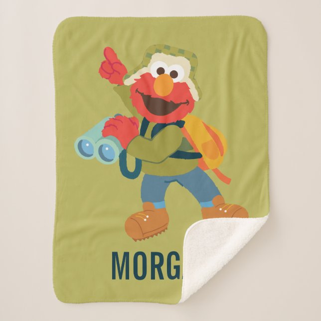 On The Hunt For Hugs | Add Your Name Sherpa Blanket (Front)