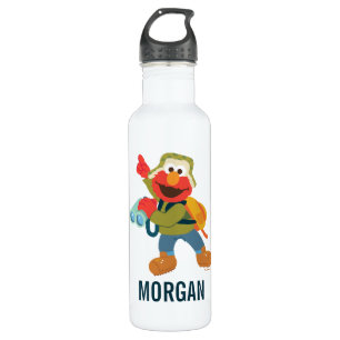 On The Hunt For Hugs   Add Your Name Stainless Steel Water Bottle