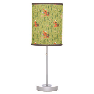 On The Hunt For Hugs Pattern Table Lamp