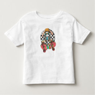 "On the Hunt" Skater Rabbit Toddler T-shirt