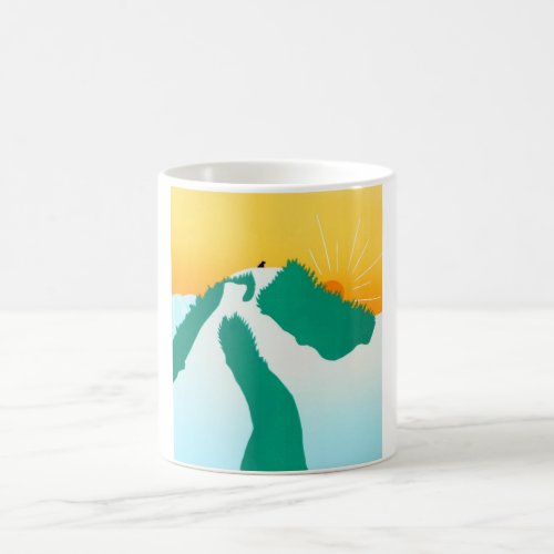 On the Mountain_stephen Huneck Coffee Mug