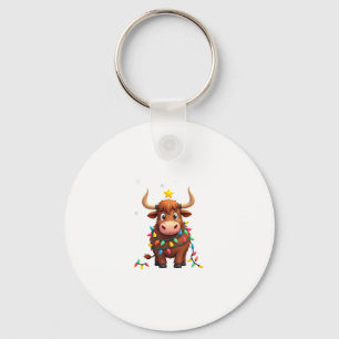 On The Naughty List And Reget Nothing Christmas Hi Keychain