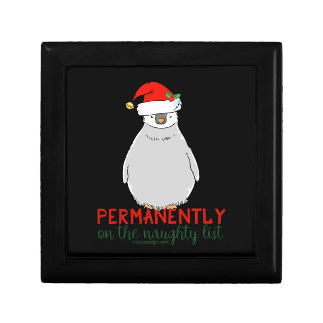 On The Naughty List Gift Box (Front)