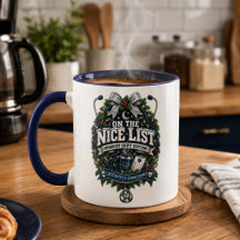 On The Nice List Midnight Shift Edition Nurse Mug