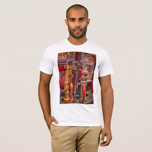 On The Old Firetruck T-Shirt (Front Full)