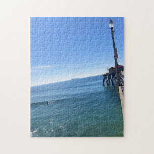 On the Pier, Huntington Beach, California Jigsaw Puzzle