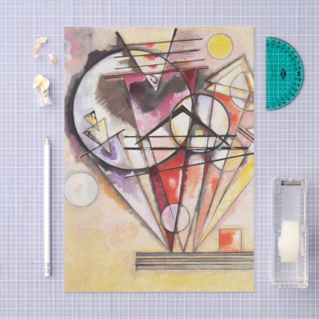 On the Points by Wassily Kandinsky Tissue Paper (Craft)