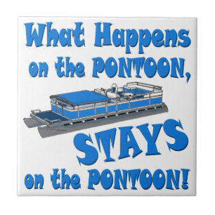 On The Pontoon Ceramic Tile