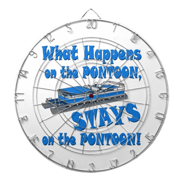 On The Pontoon Dartboard (Front)