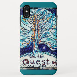 On the Quest of My Life - Tree - Stars. iPhone XS Max Case