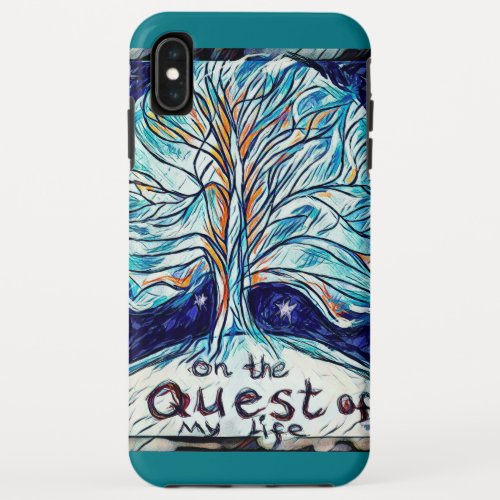 On the Quest of My Life _ Tree _ Stars iPhone XS Max Case