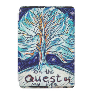 On the Quest of My Life - Tree - Stars. iPad Mini Cover