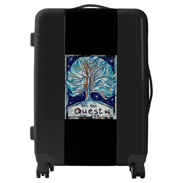 On the Quest of My Life, Tree, Stars Luggage (Front)