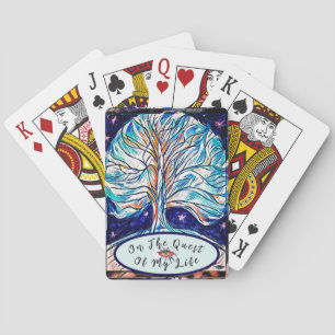 On the Quest of My Life - Tree - Stars Playing Car Poker Cards