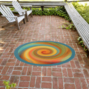 "On the Rebound" (Outdoor) Area Rug