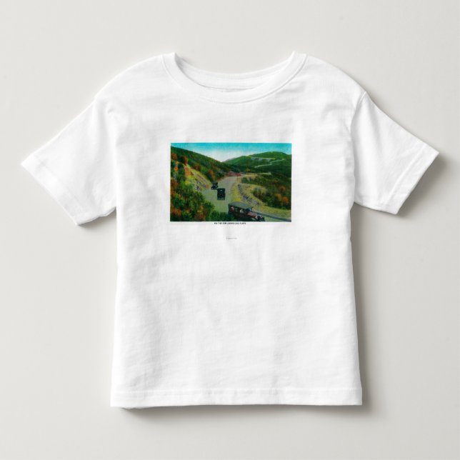 On the Rim above Oak FlatsRidge Route, CA Toddler T-shirt (Front)