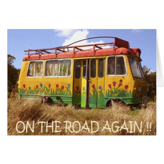 On the Road Again Cards (Front Horizontal)