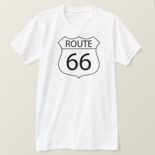 On the Road Again -USA T-Shirt -Route66-Custom T