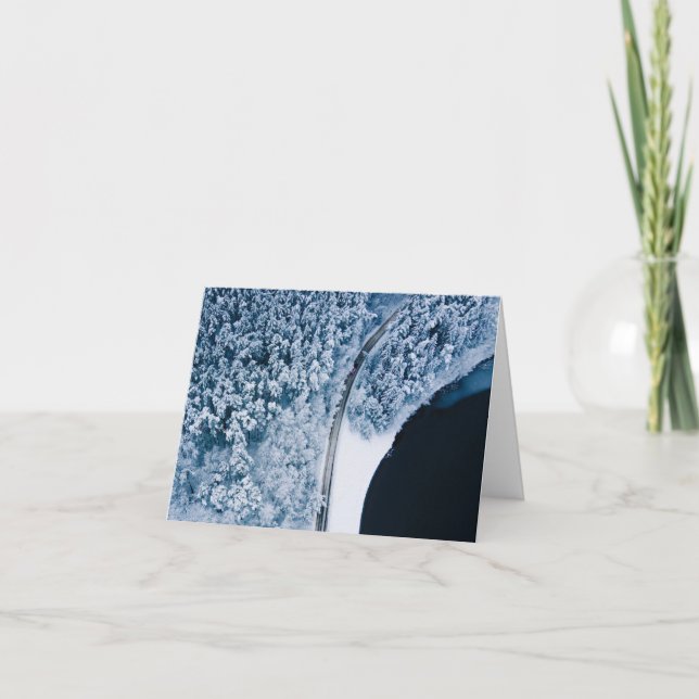 On The Road For Christmas Card (Front)