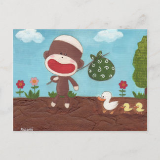 On The Road Postcard