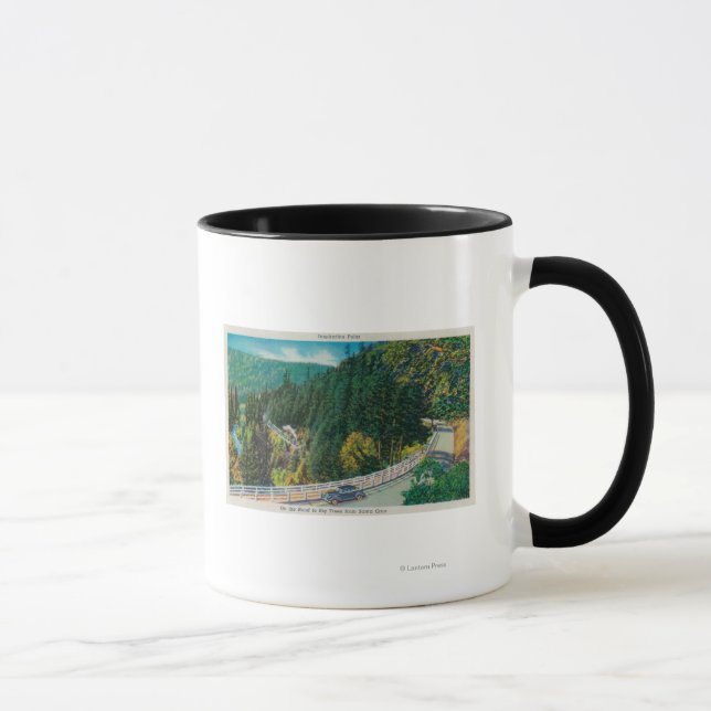 On the Road to Big Trees from Santa Cruz Mug (Right)