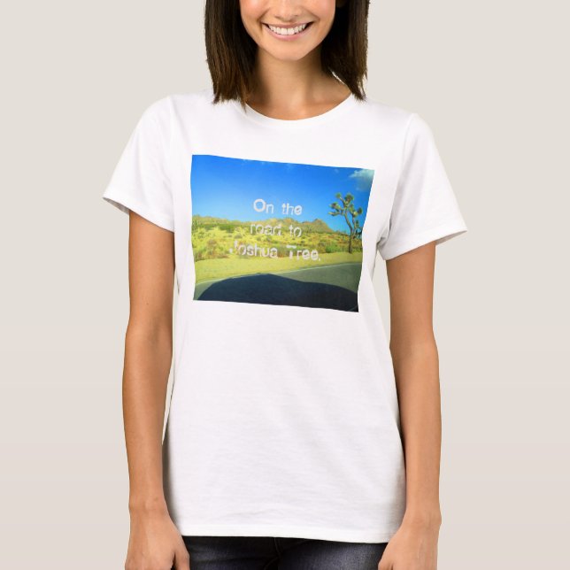 On The Road To Joshua Tree Cami T-Shirt (Front)