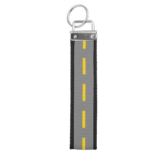 On the Road Wrist Keychain