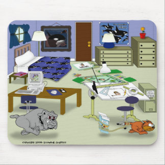 On The Run Mousepad