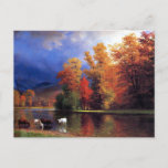 On the Saco, fine art, Holiday Postcard